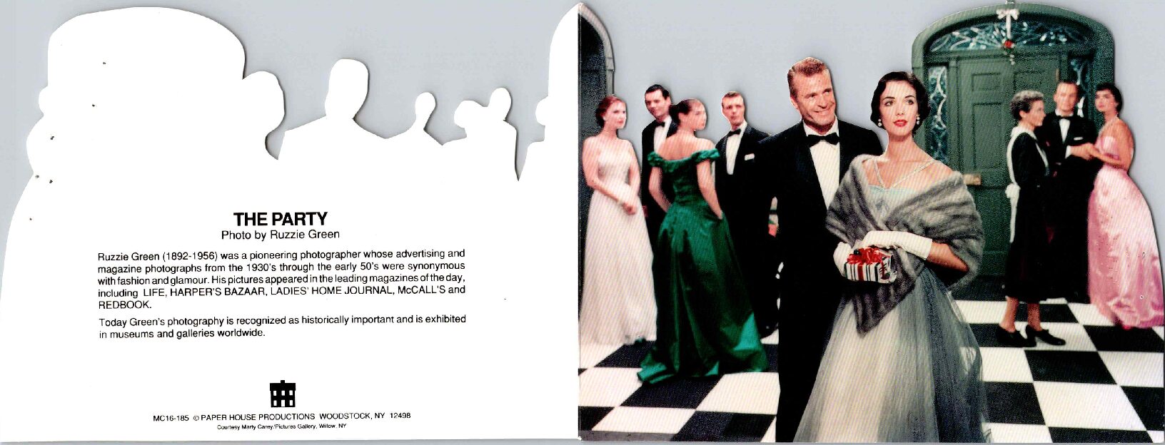 Card from Jean Bithoney to Mrs. Bush requesting help with Food Stamp distribution.