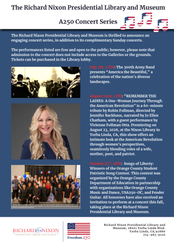 A250 Concert Series: Songs of Liberty